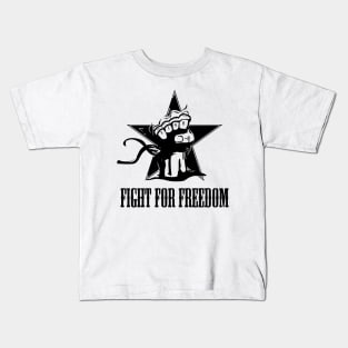freedom fighter Kids T-Shirt